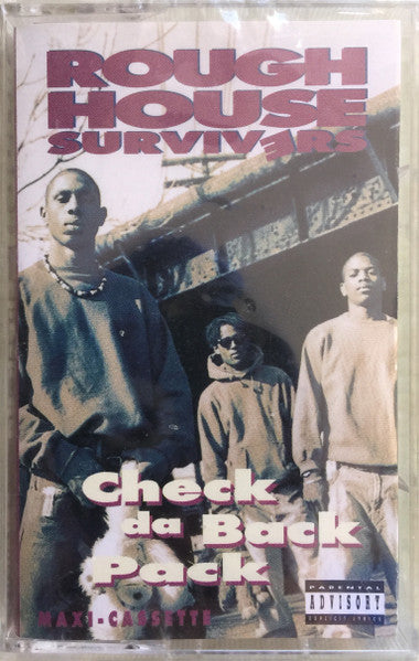 Rough House Survivers "Check Da Back Pack" (Maxi-Single)-Cassette Tapes-UnDigable Digs