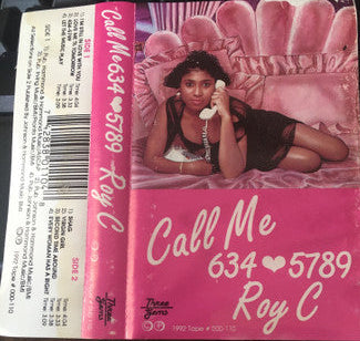 Roy C "Call Me 634 5789"-Cassette Tapes-UnDigable Digs