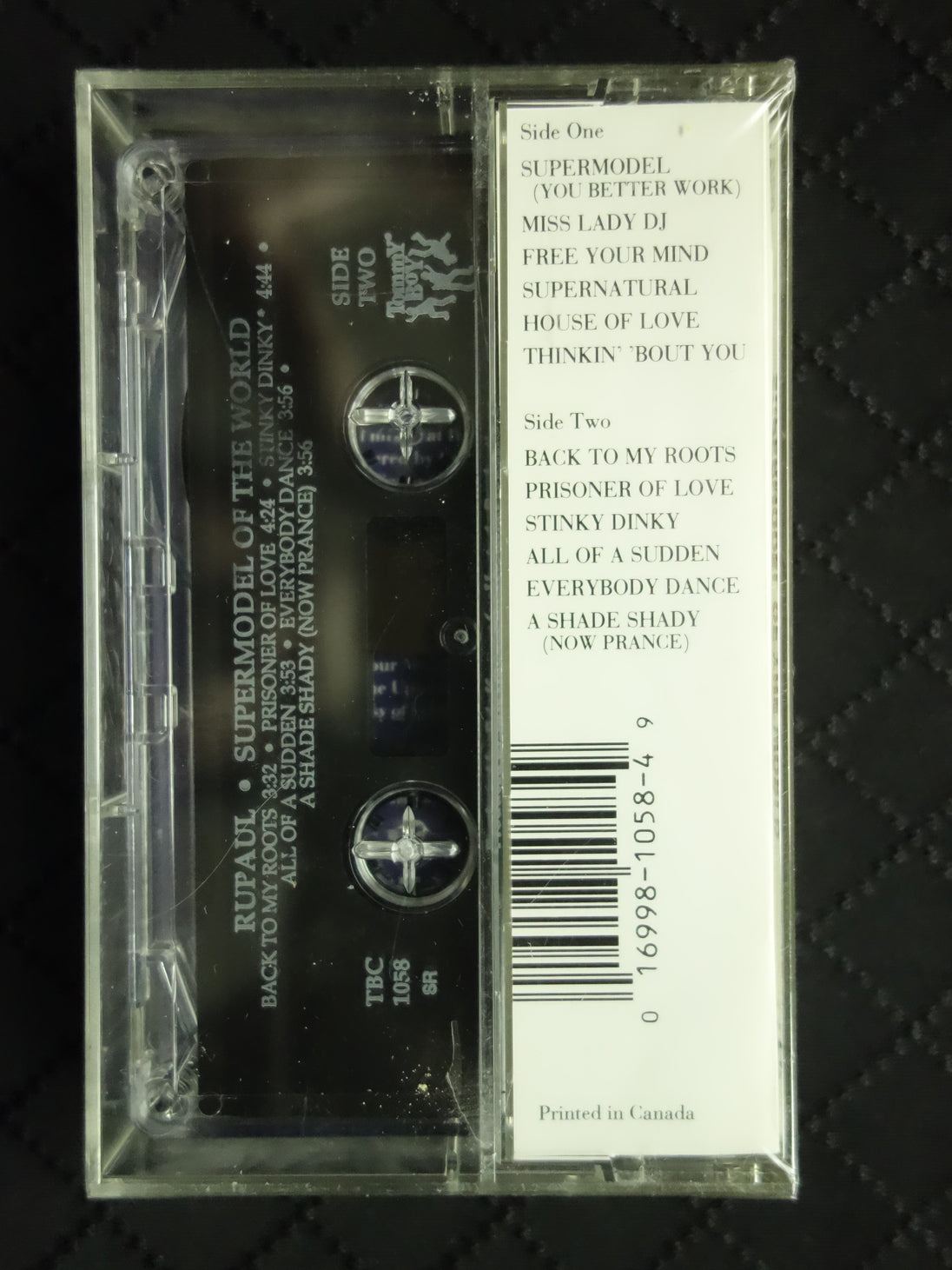 RuPaul "Supermodel Of The World"-Cassette Tapes-UnDigable Digs