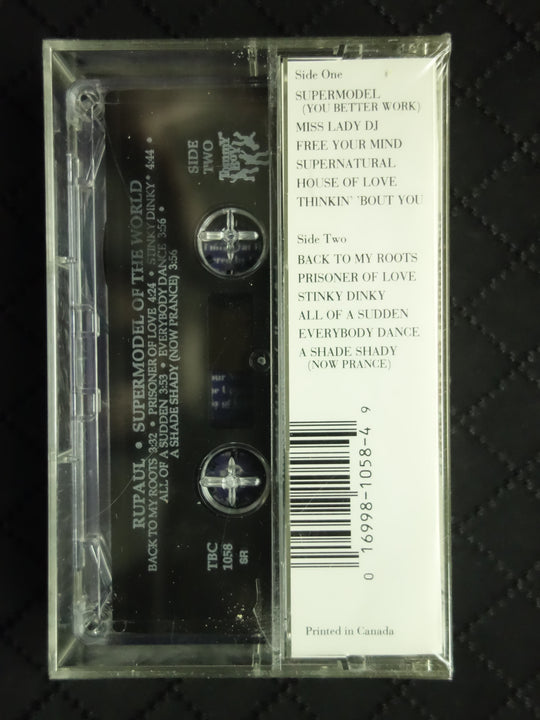 RuPaul "Supermodel Of The World"-Cassette Tapes-UnDigable Digs