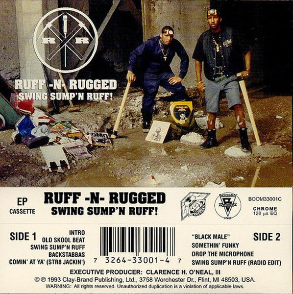 Ruff -N- Rugged "Swing Sump'n Ruff" (Single)-Cassette Tapes-UnDigable Digs