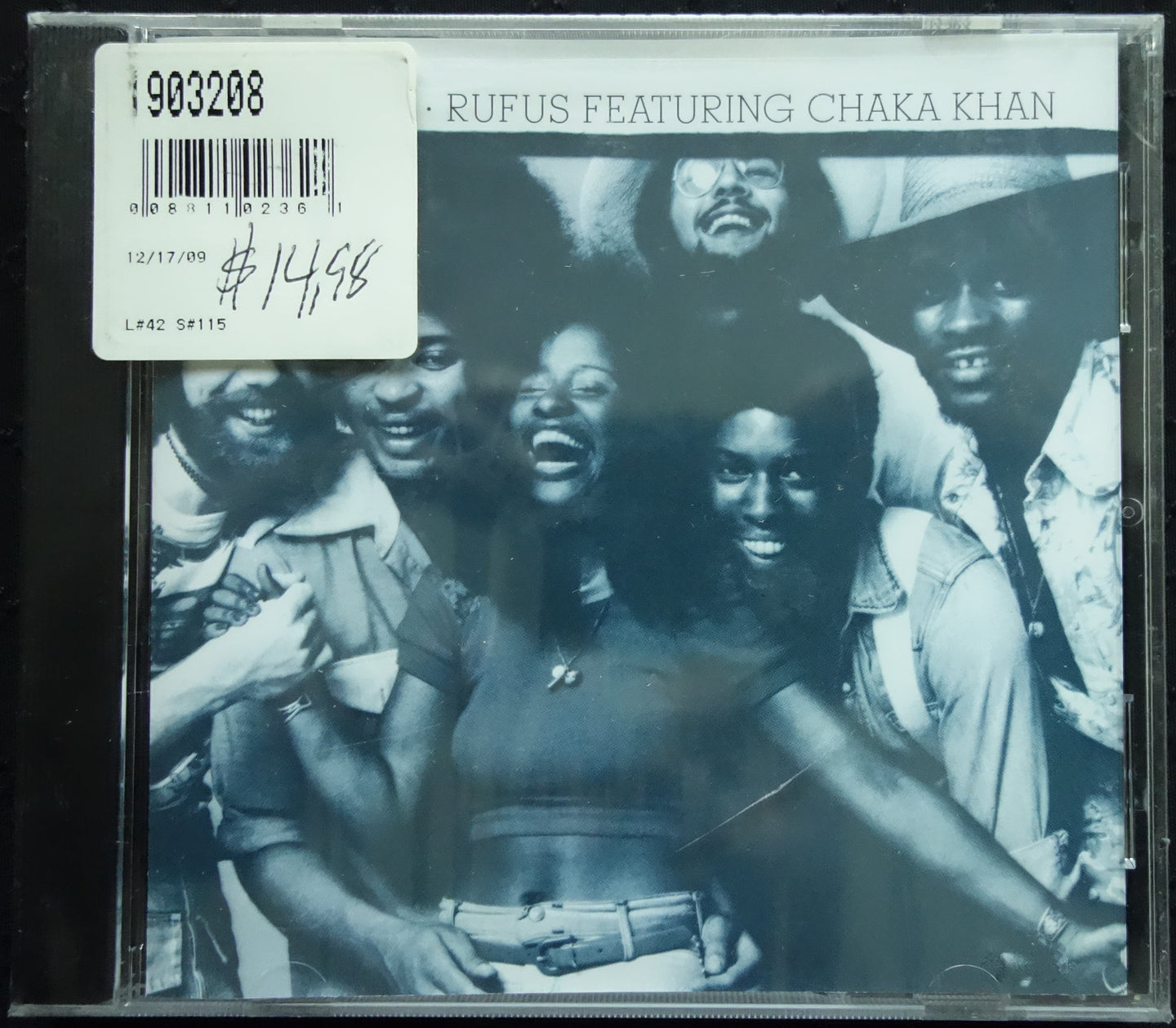 Rufus Featuring Chaka Khan "Rufusized" (CD)-CDs-UnDigable Digs