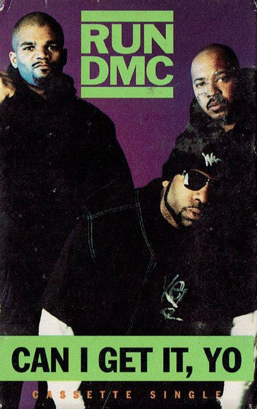 Run-DMC "Can I Get It, Yo" (Single)-Cassette Tapes-UnDigable Digs
