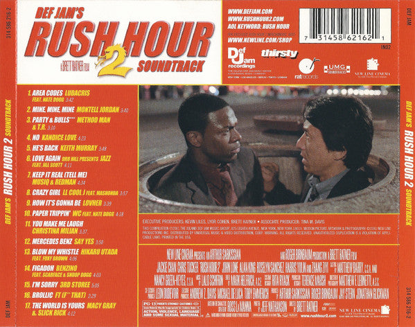 Rush Hour 2 (Soundtrack) (CD)-CDs-UnDigable Digs
