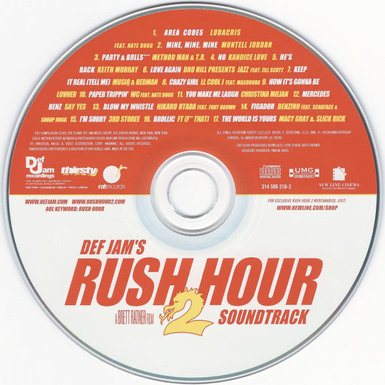 Rush Hour 2 (Soundtrack) (CD)-CDs-UnDigable Digs