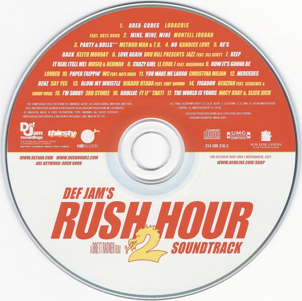 Rush Hour 2 (Soundtrack) (CD)-CDs-UnDigable Digs