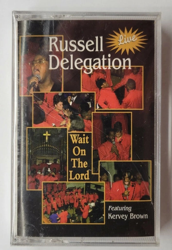 Russell Delegation "Wait On The Lord"-Cassette Tapes-UnDigable Digs