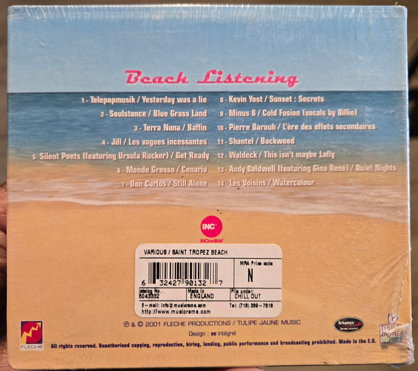 Saint Tropez Beach Listening - Mixed By Marc Ricci (CD)-CDs-UnDigable Digs