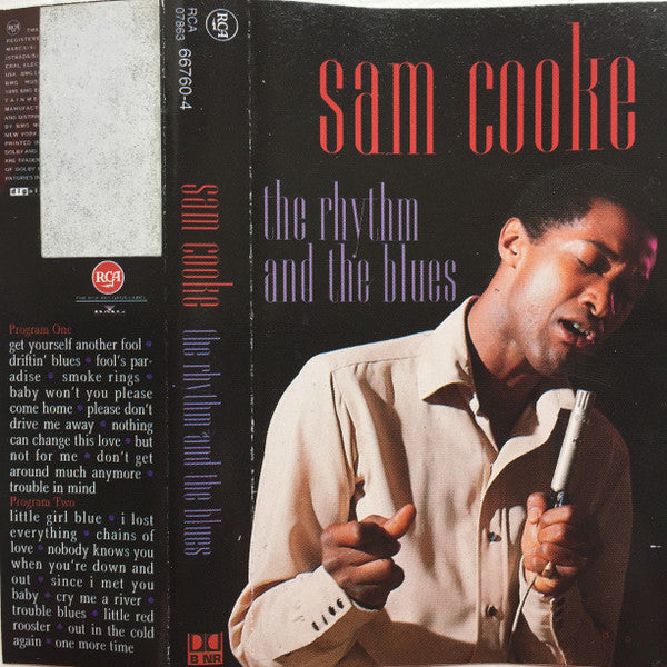 Sam Cooke "The Rhythm And The Blues"-Cassette Tapes-UnDigable Digs