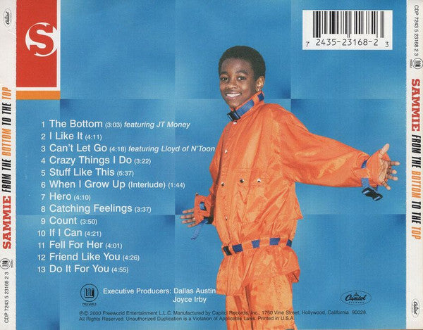 Sammie "From The Bottom To The Top" (CD)-CDs-UnDigable Digs