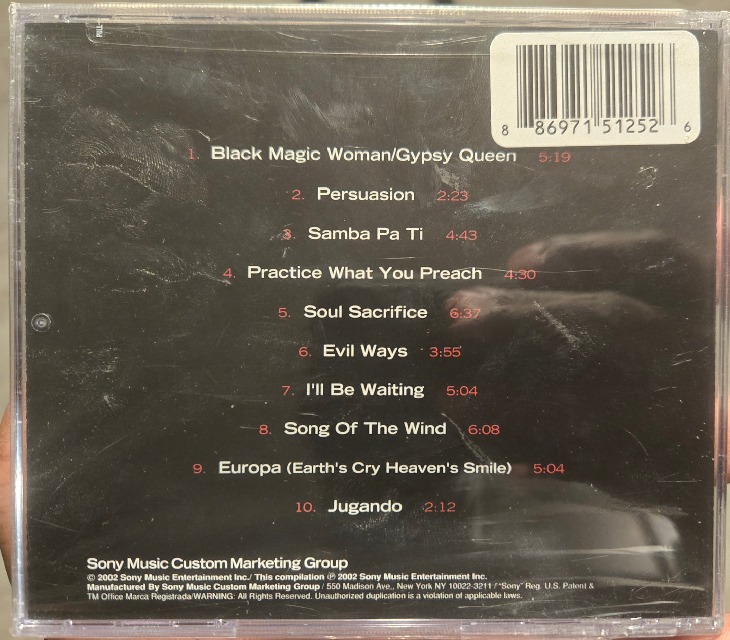 Santana "Between Good And Evil" (CD)-CDs-UnDigable Digs