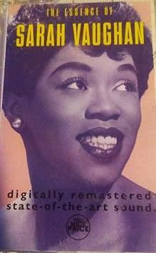 Sarah Vaughan "The Essence of Sarah Vaughan"-Cassette Tapes-UnDigable Digs