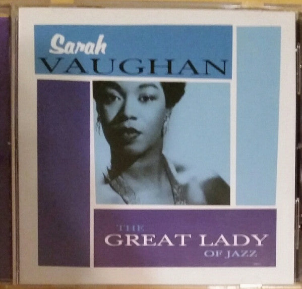 Sarah Vaughan "The Great Lady Of Jazz" (CD)-CDs-UnDigable Digs