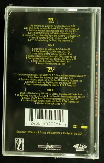 Scarface "My Homies"-Cassette Tapes-UnDigable Digs