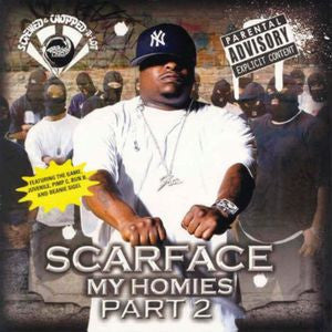 Scarface "My Homies, Part 2" (Screwed & Chopped-A-Lot) (CD)-CDs-UnDigable Digs