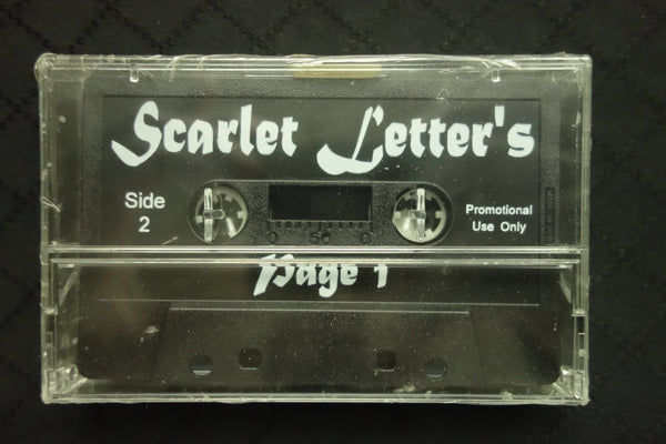 Scarlet Letter's Page 1-Cassette Tapes-UnDigable Digs