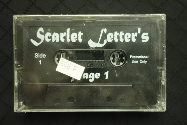 Scarlet Letter's Page 1-Cassette Tapes-UnDigable Digs