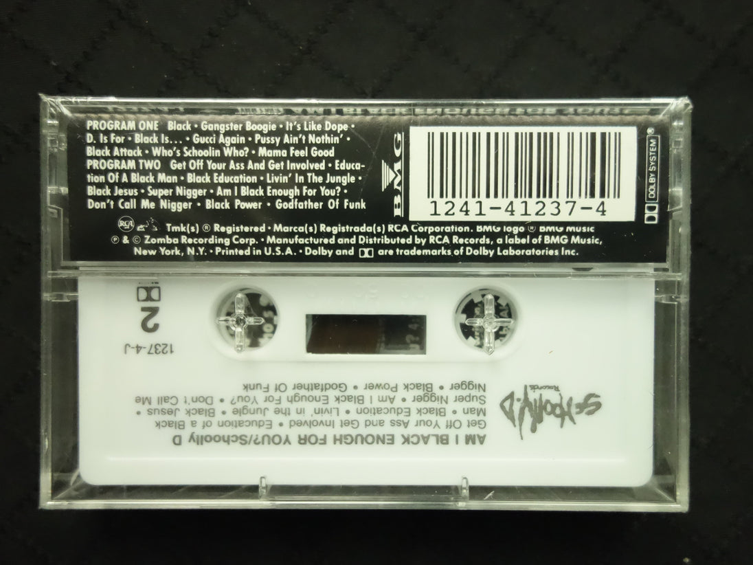 Schoolly D "Am I Black Enough For You?"-Cassette Tapes-UnDigable Digs