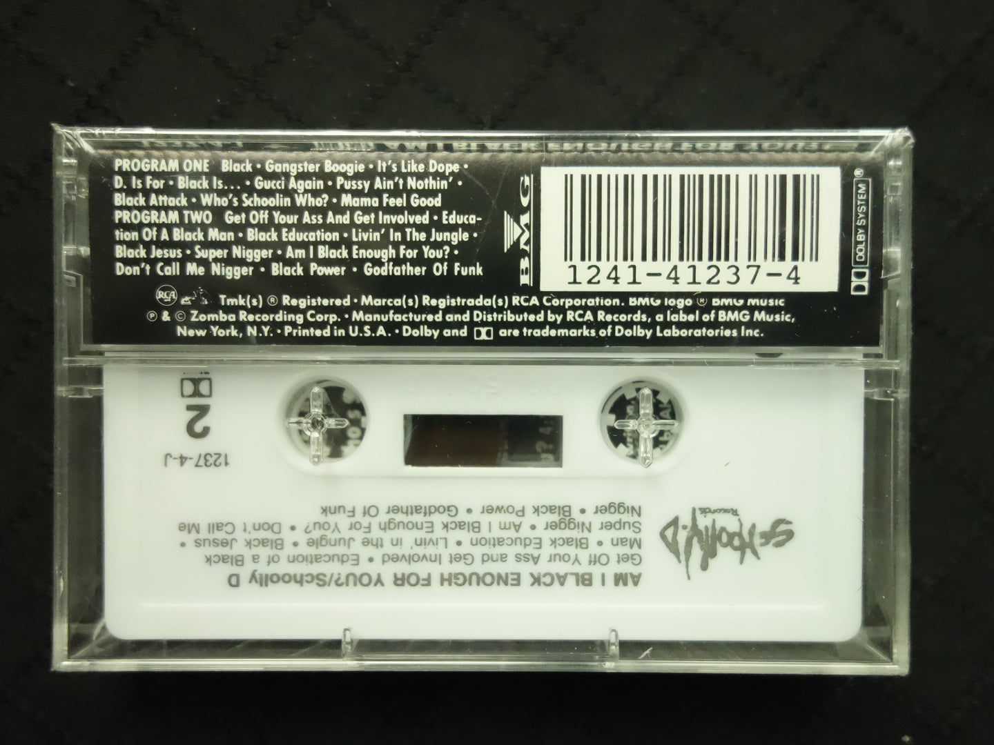 Schoolly D "Am I Black Enough For You?"-Cassette Tapes-UnDigable Digs