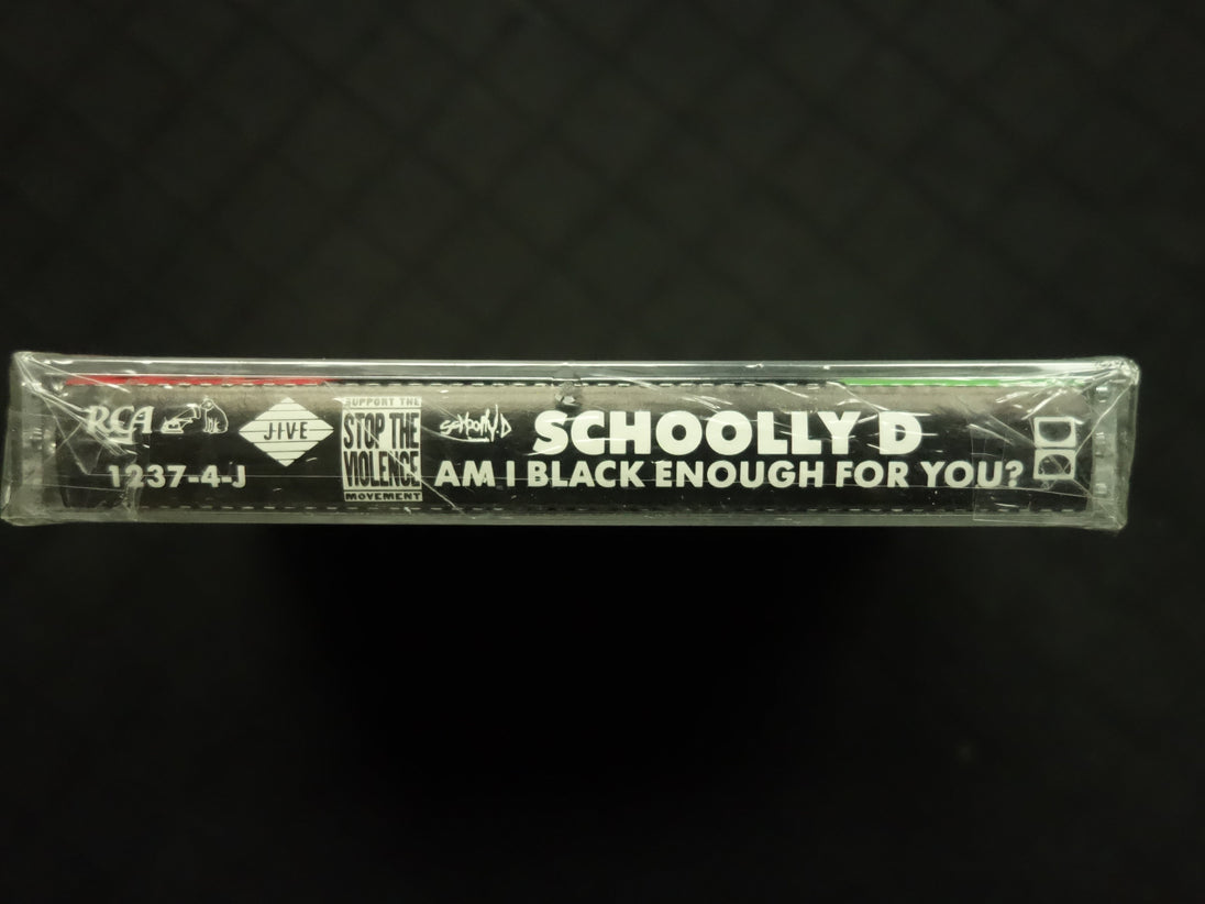 Schoolly D "Am I Black Enough For You?"-Cassette Tapes-UnDigable Digs