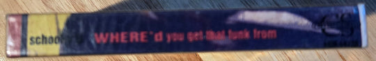 Schoolly D "Where'd You Get That Funk From" (Single)-Cassette Tapes-UnDigable Digs