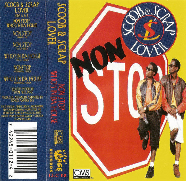 Scoob & Scrap Lover "Non Stop" (Maxi-Single)-Cassette Tapes-UnDigable Digs