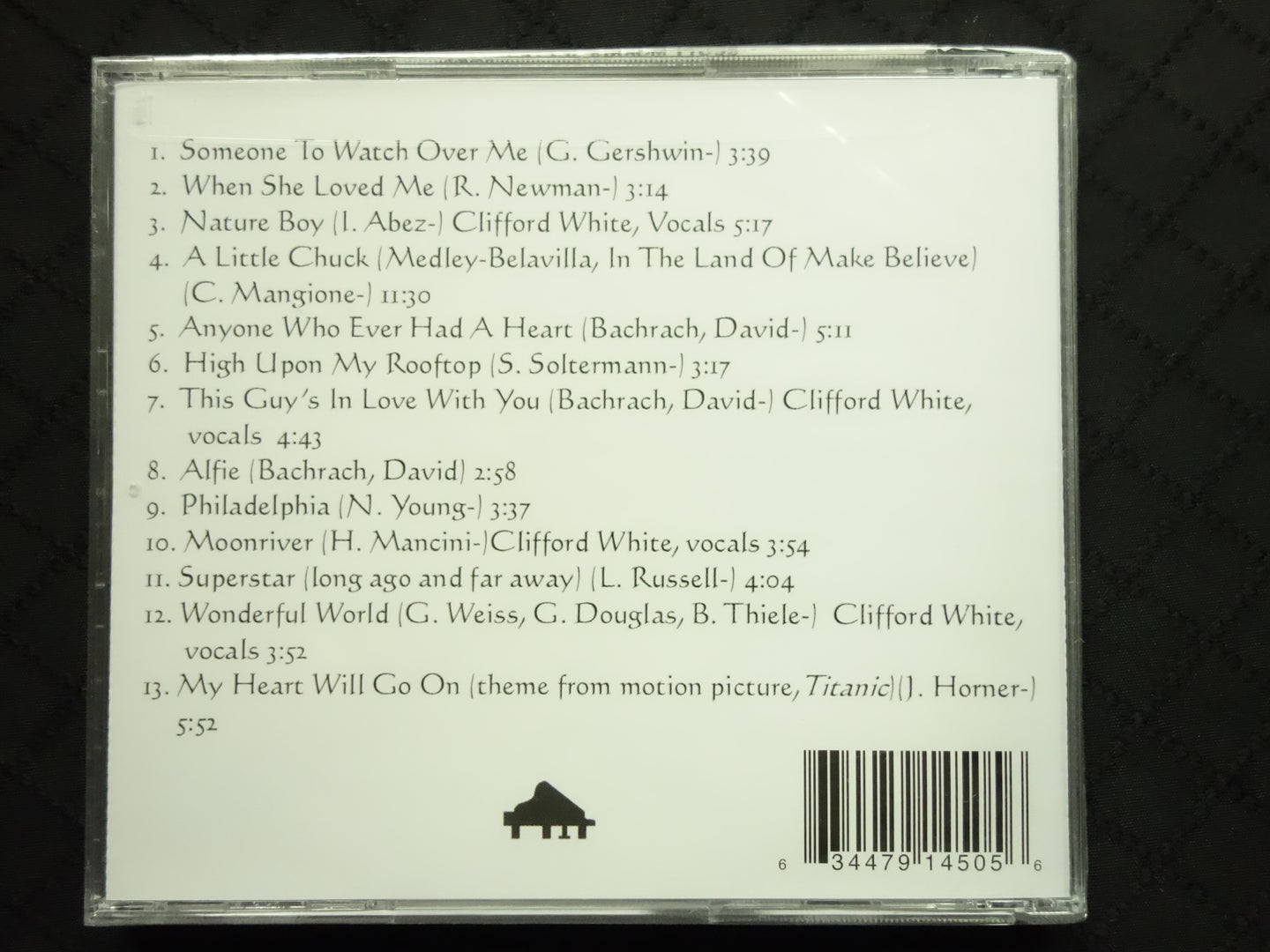 Scott Morris Soltermann f; Clifford White "One" (CD)-CDs-UnDigable Digs