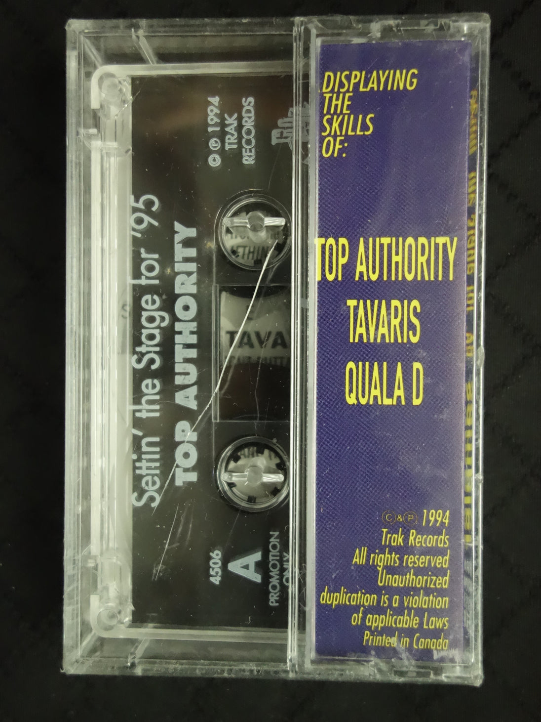 Settin' The Stage For '95 (Promo Sampler)-Cassette Tapes-UnDigable Digs