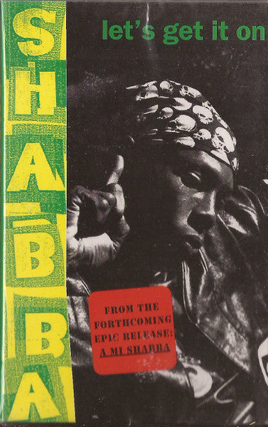 Shabba Ranks "Lets Get It On"-Cassette Tapes-UnDigable Digs