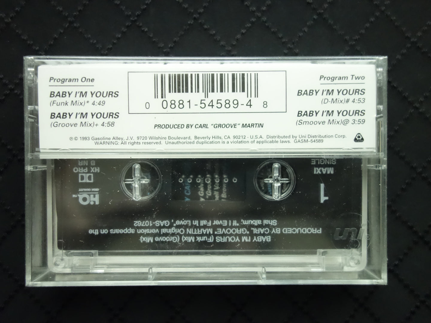 Shai "Baby I'm Yours" (Maxi-Single)-Cassette Tapes-UnDigable Digs