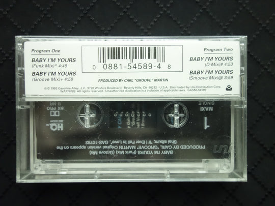 Shai "Baby I'm Yours" (Maxi-Single)-Cassette Tapes-UnDigable Digs