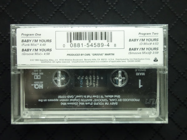 Shai "Baby I'm Yours" (Maxi-Single)-Cassette Tapes-UnDigable Digs