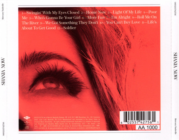 Shania Twain "Now" (CD)-CDs-UnDigable Digs