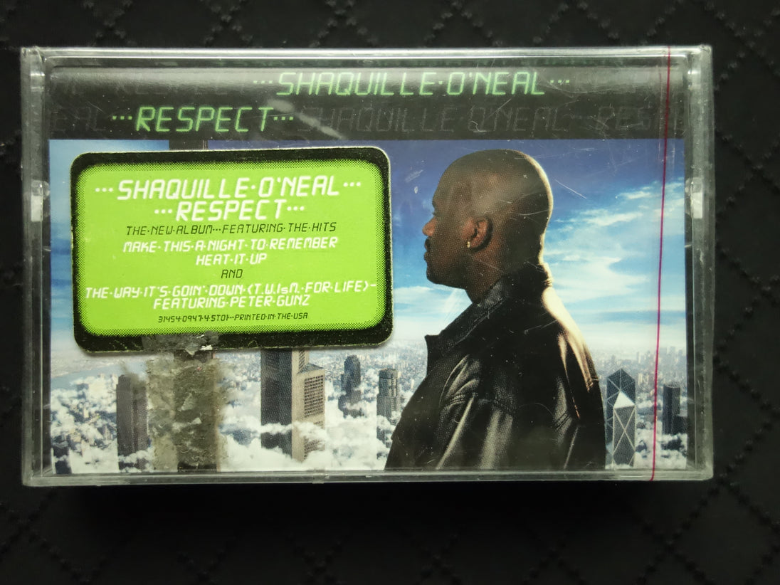 Shaquille O'Neal "Respect"-Cassette Tapes-UnDigable Digs