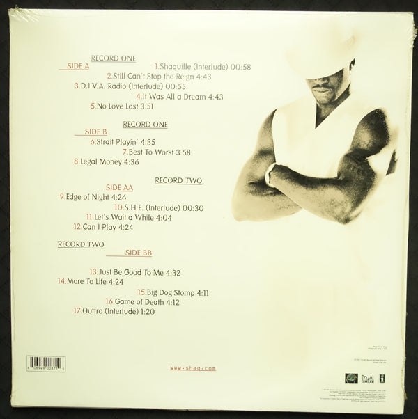 Shaquille O'Neal "You Can't Stop The Reign" (2xLP)-Vinyl Records-UnDigable Digs