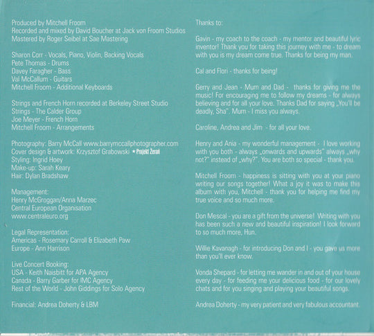 Sharon Corr "The Same Sun" (CD)-CDs-UnDigable Digs