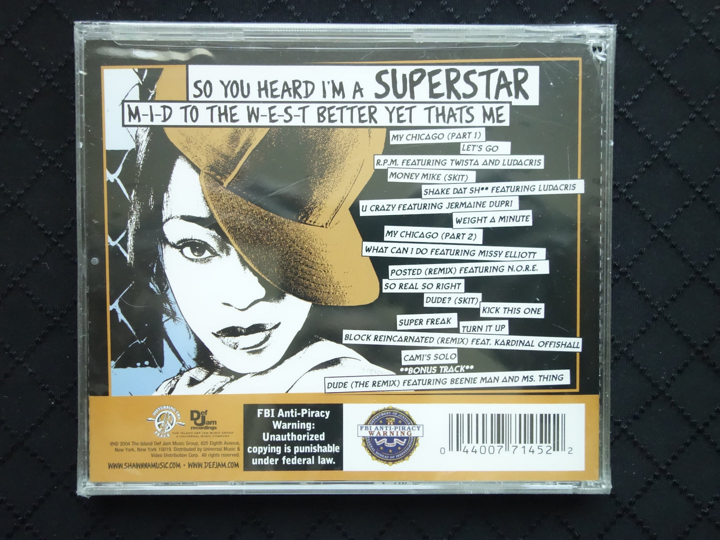 Shawnna "Worth Tha Weight" (Clean / Edited Version) (CD)-CDs-UnDigable Digs