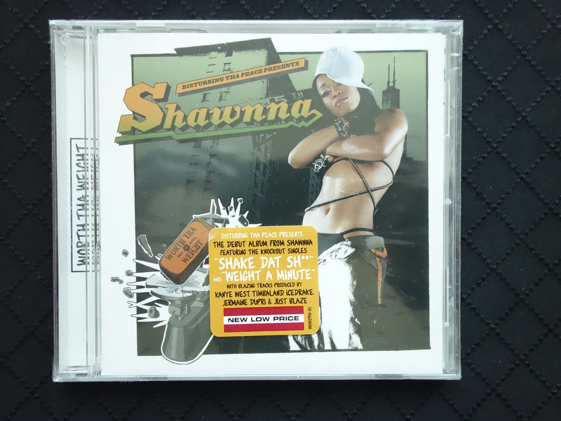 Shawnna "Worth Tha Weight" (Clean / Edited Version) (CD)-CDs-UnDigable Digs