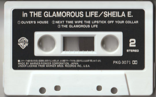 Sheila E. "In The Glamorous Life"-Cassette Tapes-UnDigable Digs