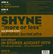 Shyne "More Or Less" (12" Single)-Vinyl Records-UnDigable Digs