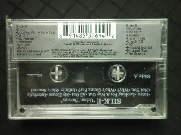 Silk-E ‎"Urban Therapy"-Cassette Tapes-UnDigable Digs
