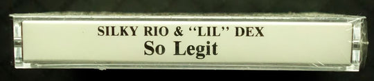 Silky Ro & "Lil" Dex "So Legit"-Cassette Tapes-UnDigable Digs