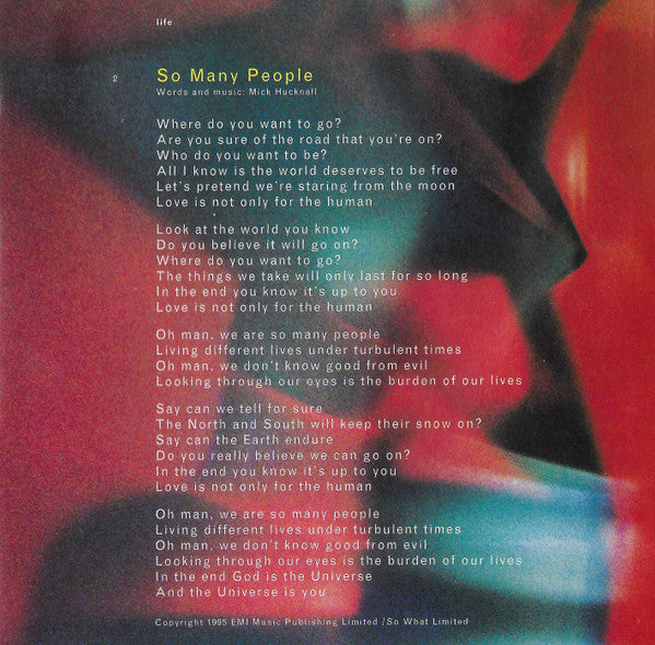 Simply Red "Life" (CD)-CDs-UnDigable Digs