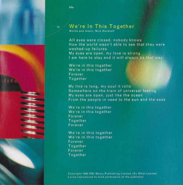Simply Red "Life" (CD)-CDs-UnDigable Digs