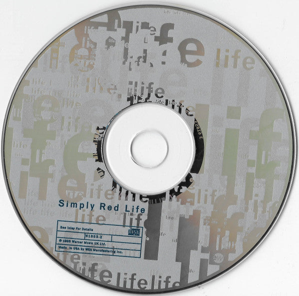 Simply Red "Life" (CD)-CDs-UnDigable Digs
