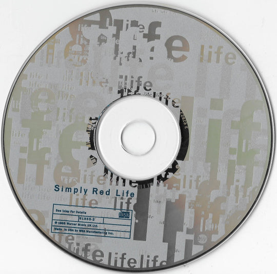 Simply Red "Life" (CD)-CDs-UnDigable Digs