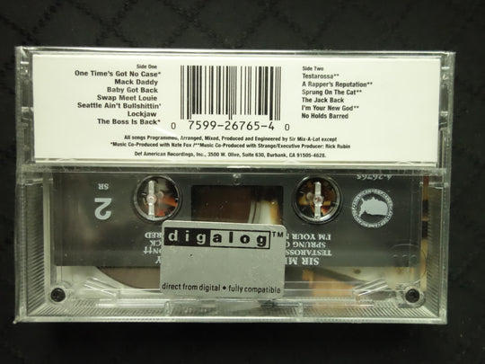 Sir Mix-A-Lot "Mack Daddy"-Cassette Tapes-UnDigable Digs