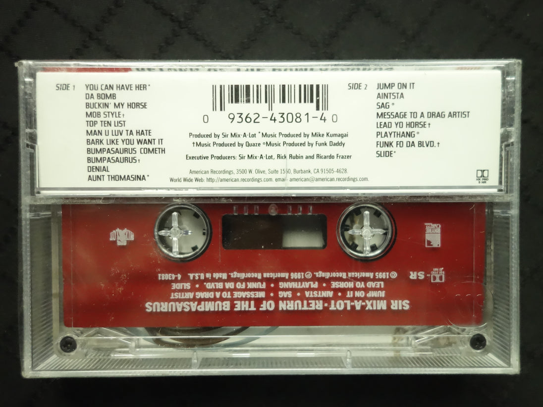 Sir Mix-A-Lot "Return Of The Bumpasaurus"-Cassette Tapes-UnDigable Digs