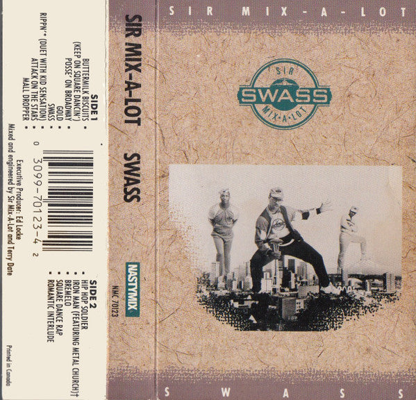 Sir Mix-A-Lot "Swass"-Cassette Tapes-UnDigable Digs