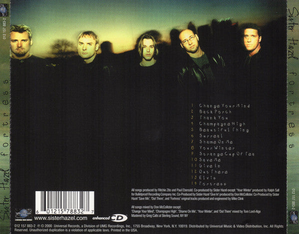 Sister Hazel "Fortress" (CD)-CDs-UnDigable Digs